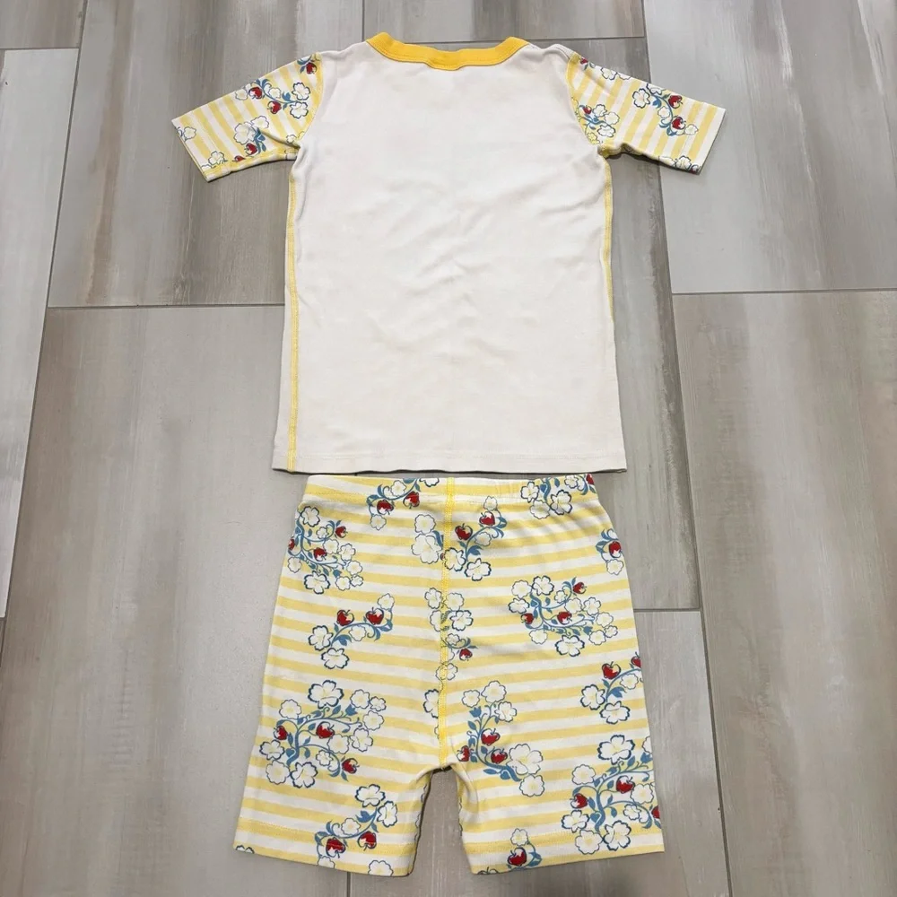Hanna Andersson Organic Cotton Disney Snow White Pajamas Sz 8